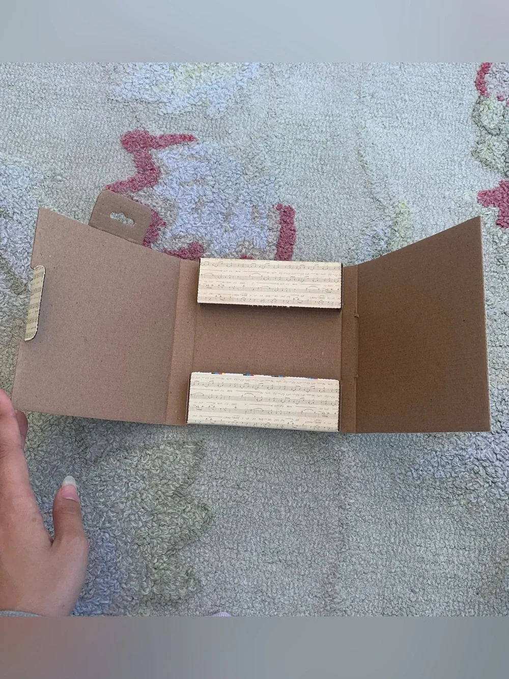 Vintage USPS Ready Post Frank Sinatra CD Gift Box Mailing Carton